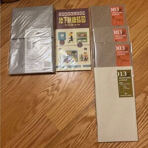 Traveler Notebook Set - Olive (purchased in Japan)